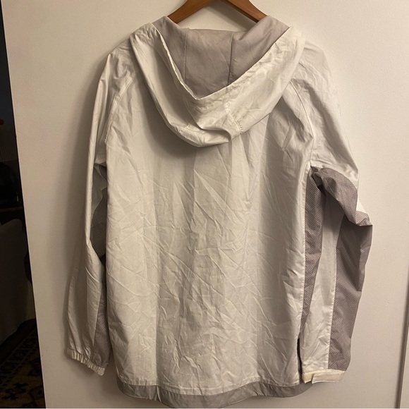 Nike White Jacket LARGE Vintage - Picture 2 of 8